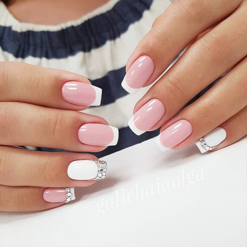 French Manicure Cute Nail Designs Picture 1