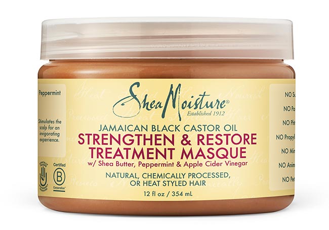 Best Hair Growth Products: Sheamoisture Jamaican Black Castor Oil Strengthen Grow & Restore Treatment Masque
