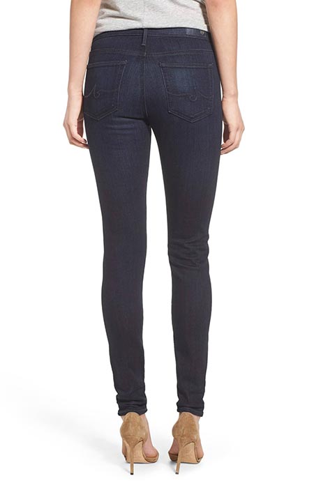 Best High Waisted Jeans: AG The Farrah Dark-Wash High Waisted Jeans