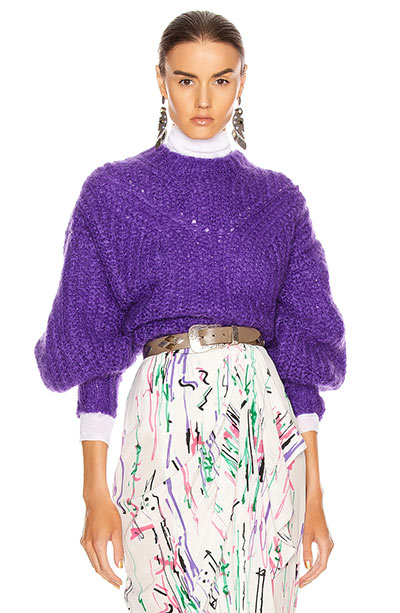 Best Knit Sweaters for Fall/ Winter: Isabel Marant Inko Knit Sweater