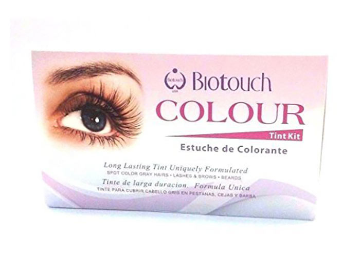 Best Eyelash Tinting Kits & Tools: BioTouch Eye Lash Colour Tint Kit in Brown