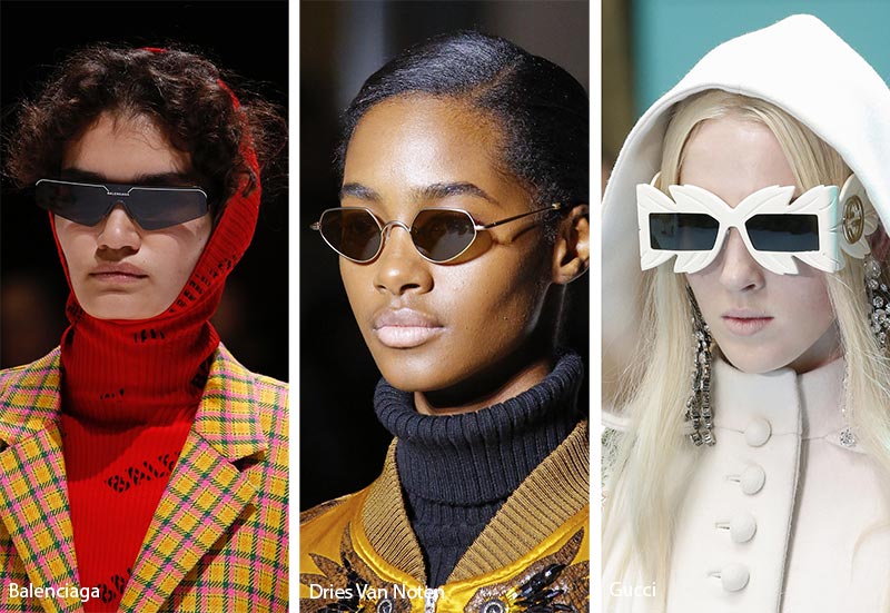 Fall/ Winter 2018-2019 Sunglasses Trends: Non-Traditional Sunglasses