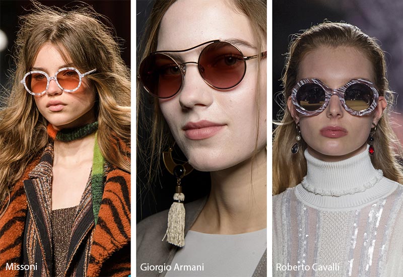 Fall/ Winter 2018-2019 Sunglasses Trends: Round Sunglasses
