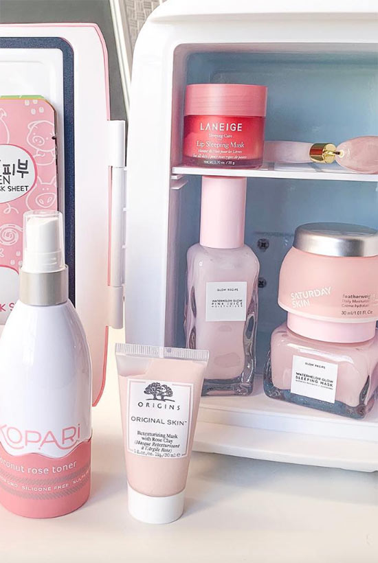 What Beauty Products to Store in a Mini Fridge?