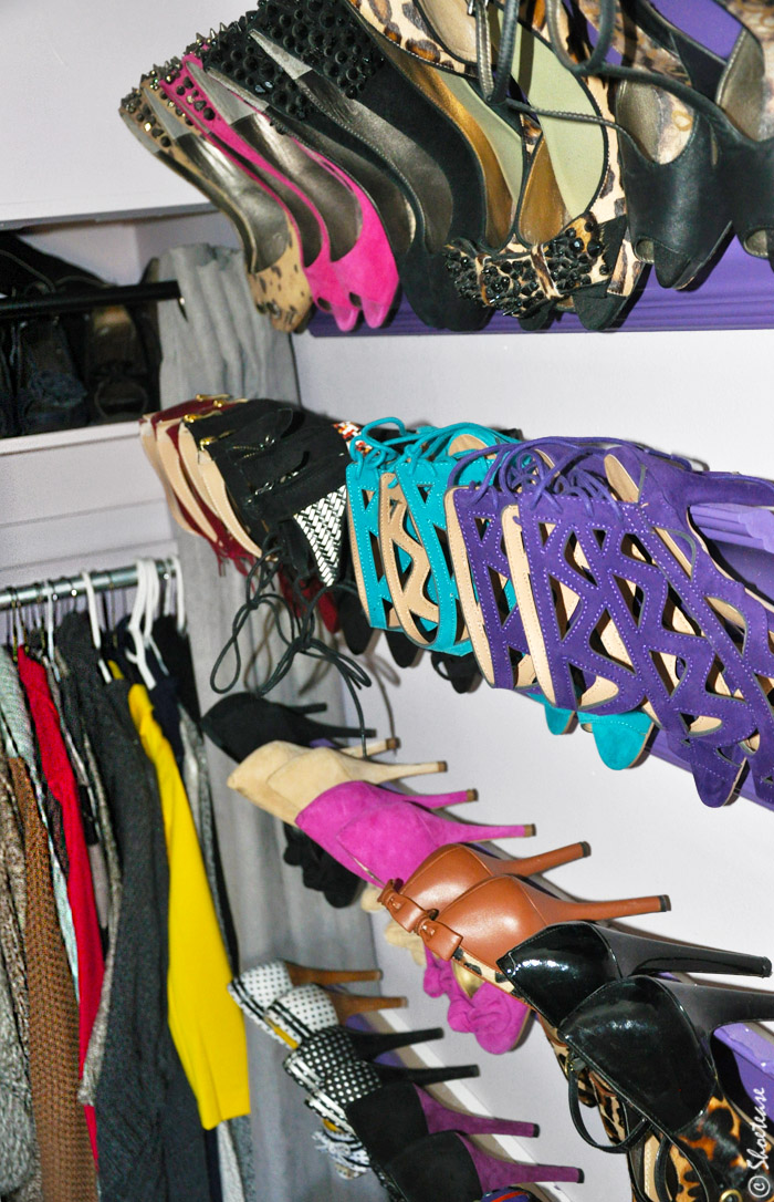 diy shoe storage for heels 2