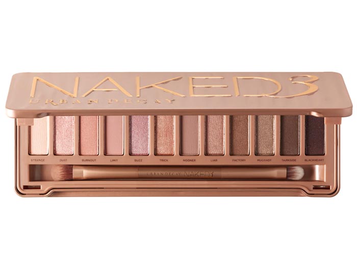 Best Eyeshadow Palettes: Urban Decay Naked3 Palette 