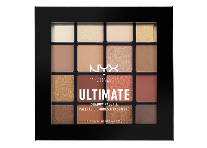 Best Eyeshadow Palettes: NYX Professional Makeup Warm Neutral Ultimate Shadow Palette 
