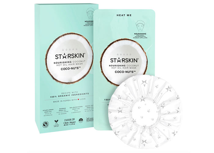 Best Hot Oil Treatments for Hair: Starskin Coco-Nuts Nourishing Coconut Hot Oil Hair Mask