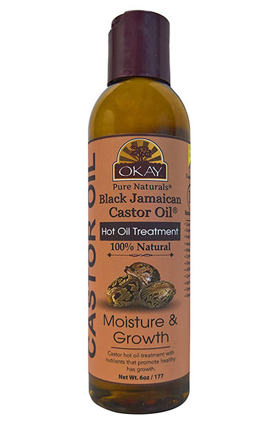 Best Hot Oil Treatments for Hair: Okay Black Jamaican Castor and Hot Oil for Treatment