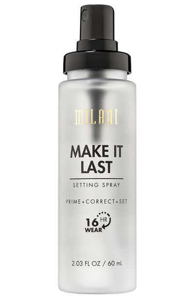 Best Drugstore Primers: Milani Make It Last Setting Spray Prime + Correct + Set