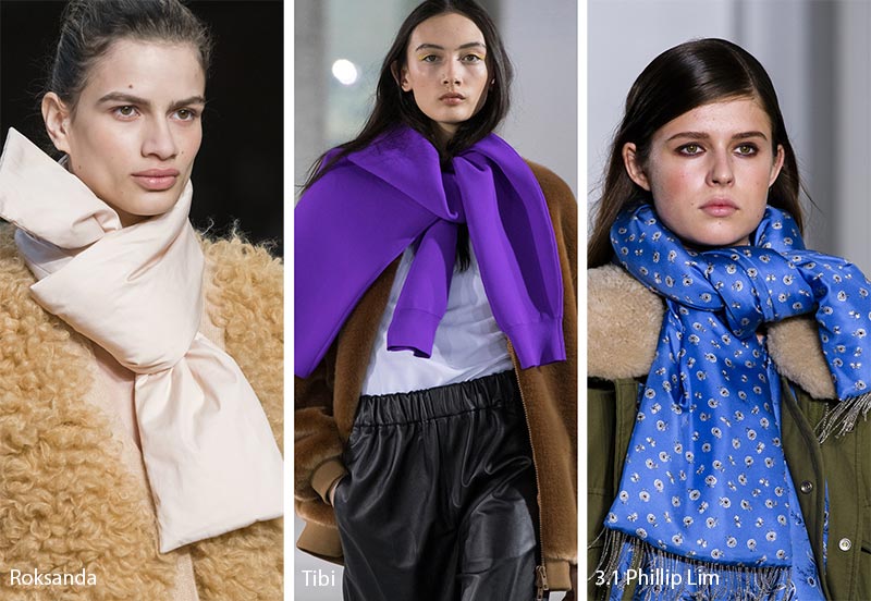 Fall/ Winter 2018-2019 Accessory Trends: Statement Scarves