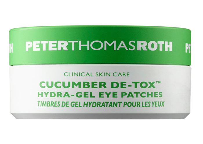 Glycerin for Skin Care Products: Peter Thomas Roth Cucumber De-Tox Hydra-Gel Eye Patches