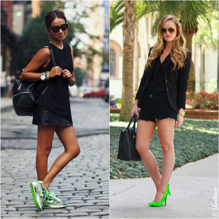 best outfits with green shoes