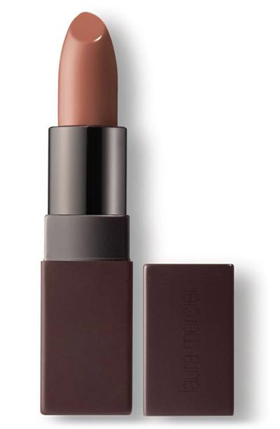 Best Nude Lipsticks for Skin Tones: Laura Mercier ‘Velour lovers’ Nude Lipstick in Sensual