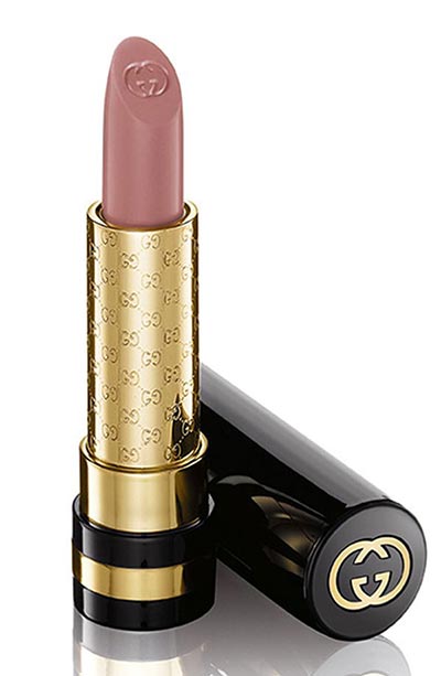 Best Nude Lipsticks for Skin Tones: Gucci Luxurious Nude Lipstick in Etheral