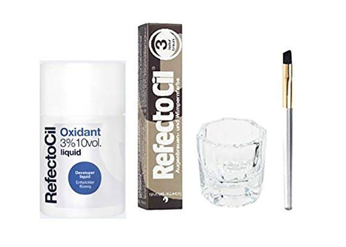 Best Eyebrow Dye Kits: Refectocil Color Kit in Natural Brown