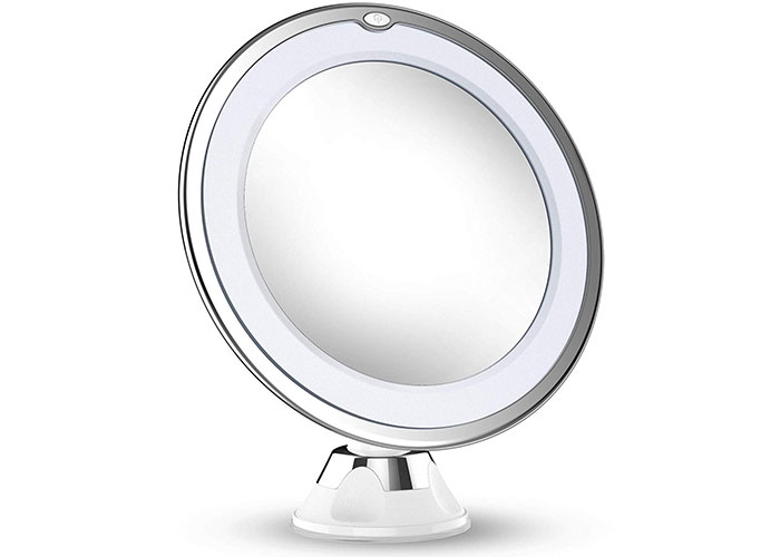 Best Makeup Mirrors with Lights: Vimdiff 10X Magnifying Makeup Mirror with Lights