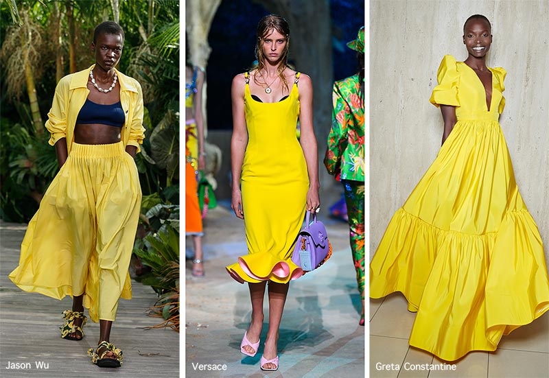 Spring/ Summer 2021 Color Trends: Illuminating Yellow