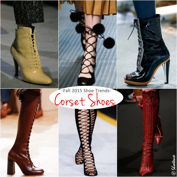 Top Fall 2015 shoe trends - laced
