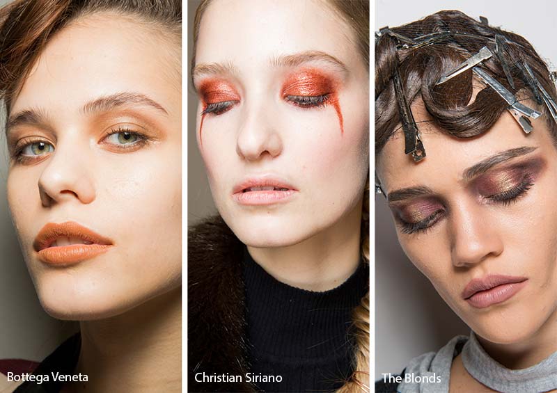 Fall/ Winter 2017-2018 Makeup Trends: Bronze Eyeshadow