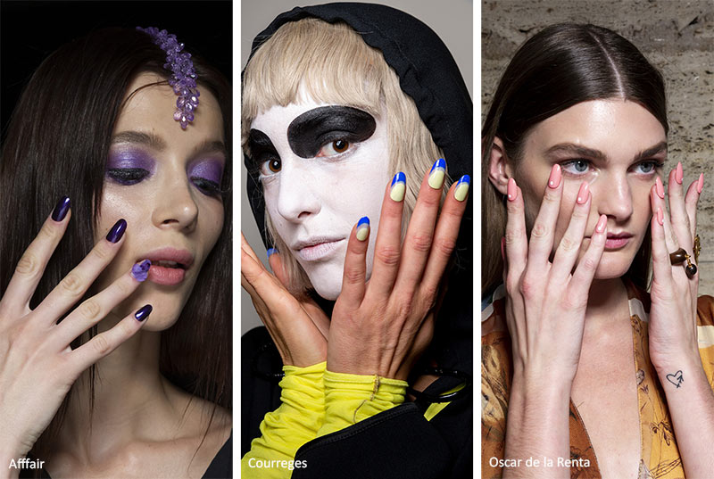 Spring/ Summer 2020 Nail Trends: Long Oval Press-on Nails