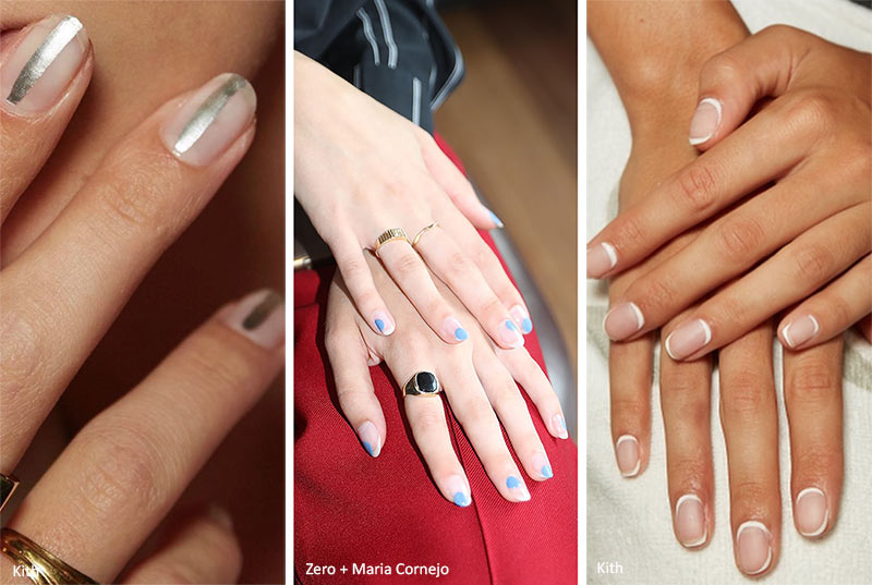 Spring/ Summer 2020 Nail Trends: Little Touch over Bare Nails