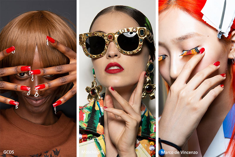 Spring/ Summer 2020 Nail Trends: Red Nails