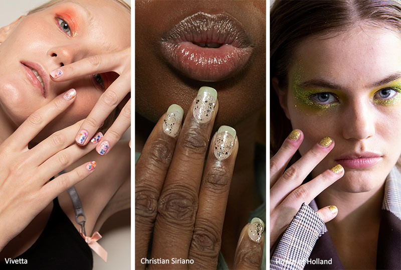 Spring/ Summer 2020 Nail Trends: Glitter Nails