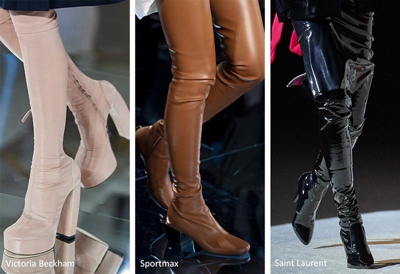 Fall/ Winter 2020-2021 Shoe Trends: Thigh-High Boots