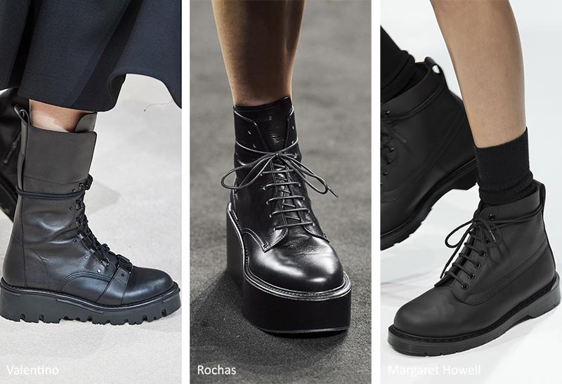 Fall/ Winter 2020-2021 Shoe Trends: Combat Boots