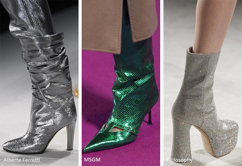 Fall/ Winter 2020-2021 Shoe Trends: Sparkly Boots