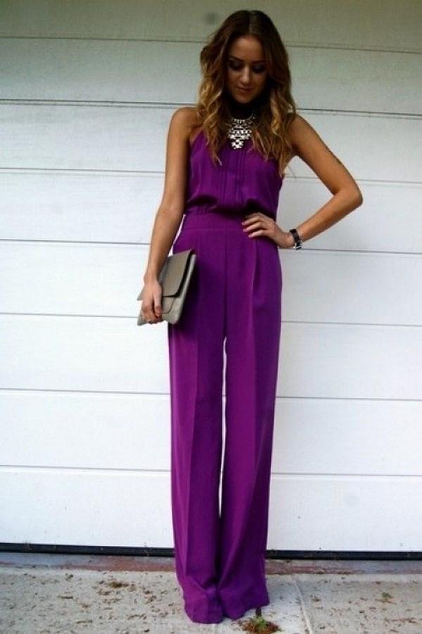 loose jumpsuit chic mauve trend wedding guest how to dress for a wedding