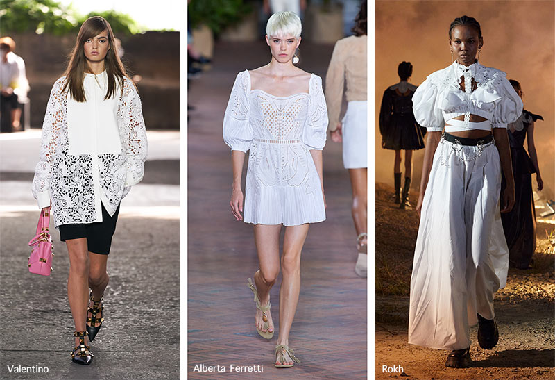 Spring/ Summer 2021 Fashion Trends: Broderie Anglaise