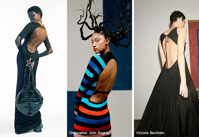 Spring/ Summer 2021 Fashion Trends: Open-Back Dresses