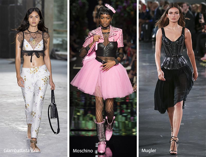 Spring 2018 Fashion Trends from Paris Fashion Week: Bustiers