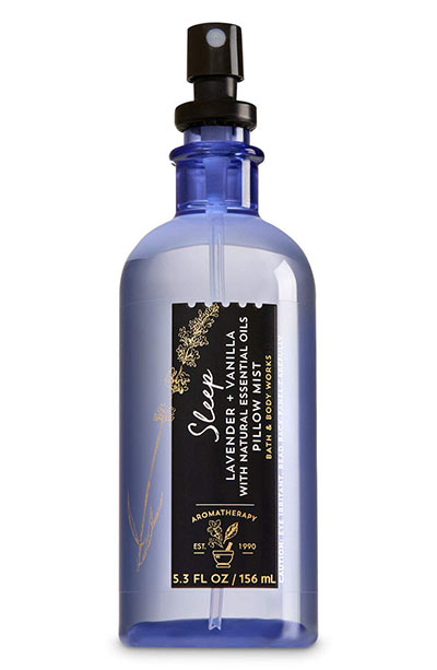 Best Pillow Sprays & Mists: Bath and Body Works Aromatherapy Pillow Mist Lavender Vanilla