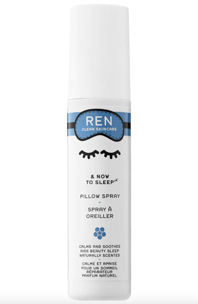 Best Pillow Sprays & Mists: REN Clean Skincare And Now to Sleep Pillow Spray