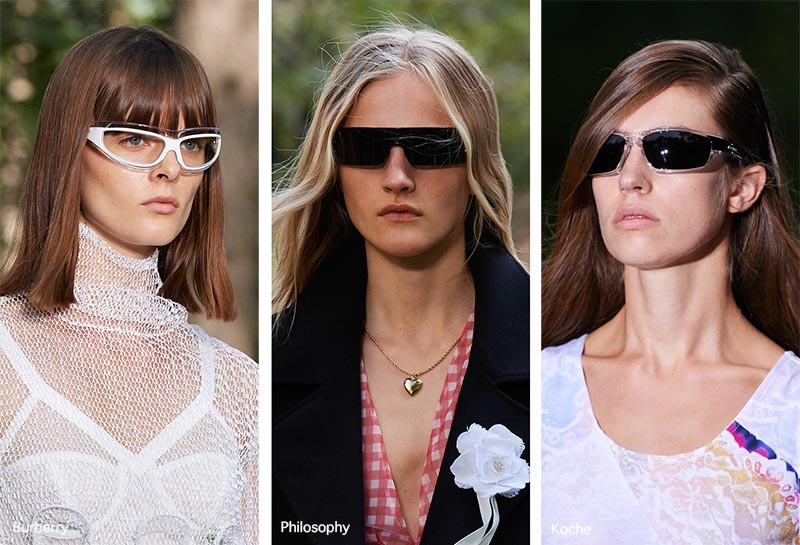 Spring/ Summer 2021 Sunglasses Trends: Elongated Sunglasses