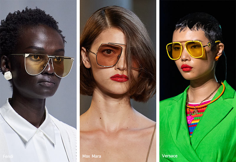 Spring/ Summer 2021 Sunglasses Trends: Twisted Aviator Sunglasses