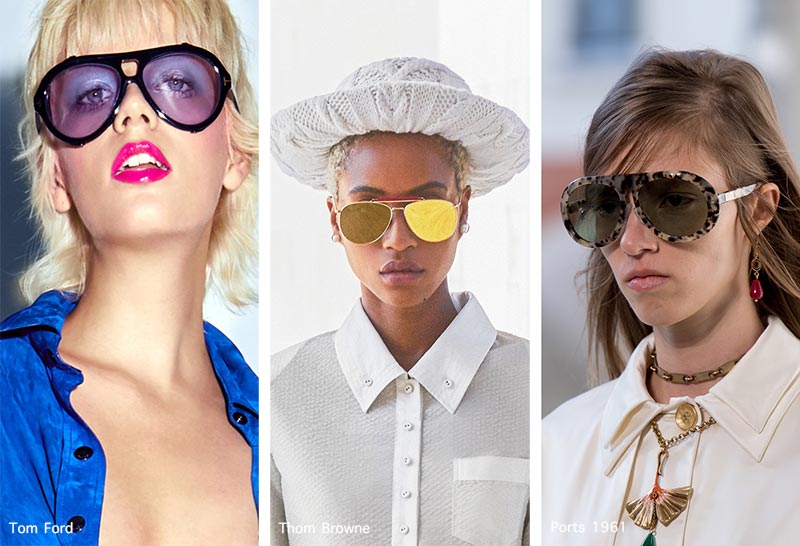 Spring/ Summer 2021 Sunglasses Trends: Twisted Aviator Sunglasses