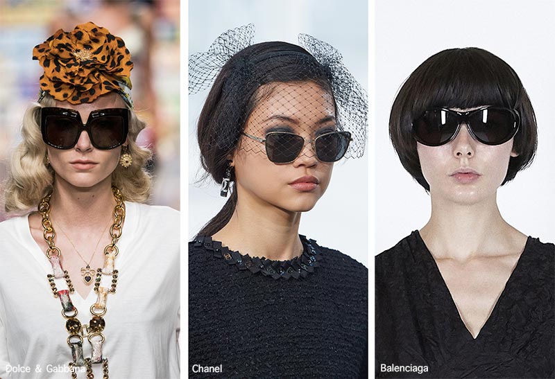 Spring/ Summer 2021 Sunglasses Trends: Sunglasses with Black Lenses