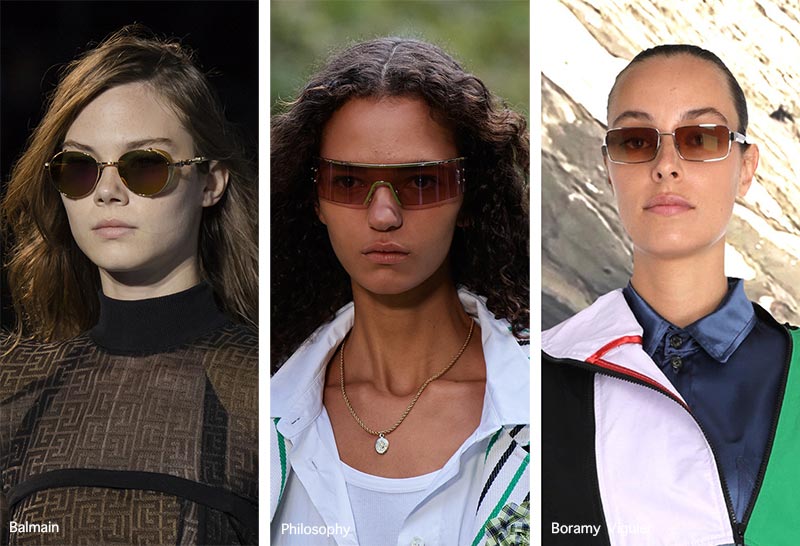 Spring/ Summer 2021 Sunglasses Trends: Sunglasses with Brown Lenses
