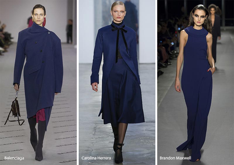 Fall/ Winter 2017-2018 Color Trends: Navy Peony