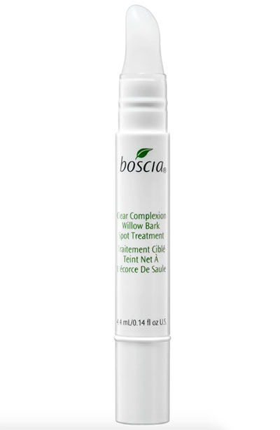 Best Acne Spot Treatments to Get Rid of Pimples: Boscia Clear Complexion Willow Bark Spot Treatment