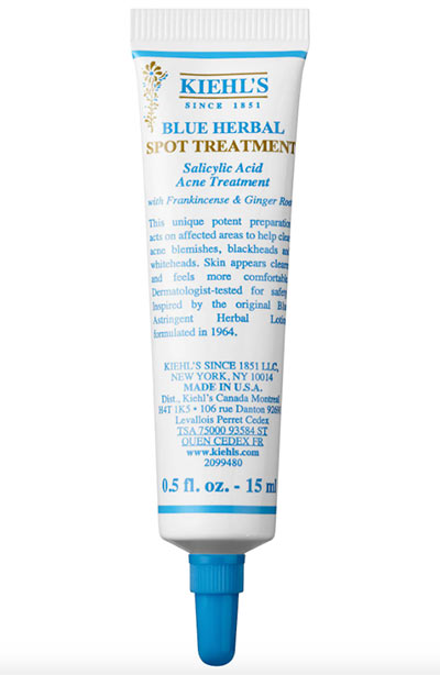 Best Acne Spot Treatments to Get Rid of Pimples: Kiehl’s Since 1851 Blue Herbal Spot Treatment