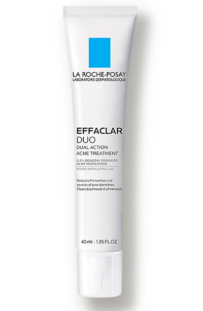 Best Acne Spot Treatments to Get Rid of Pimples: La Roche-Posay Effaclar Duo Acne Treatment with Benzoyl Peroxide