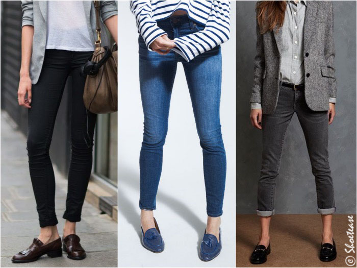 What Shoes to wear with skinny jeans