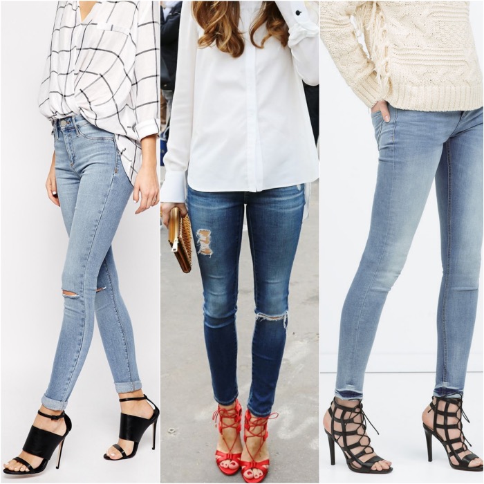 shoes to wear with skinny jeans