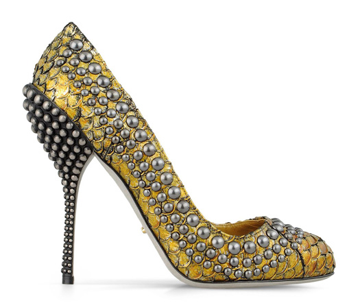 sergio rossi genevieve studded pump shoes fashion fall 2012