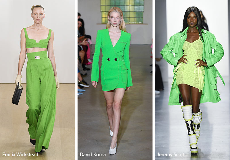 Spring/ Summer 2019 Color Trends: Neon Green